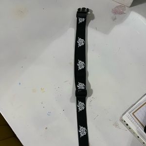 Phoenix suns black and white dog collar